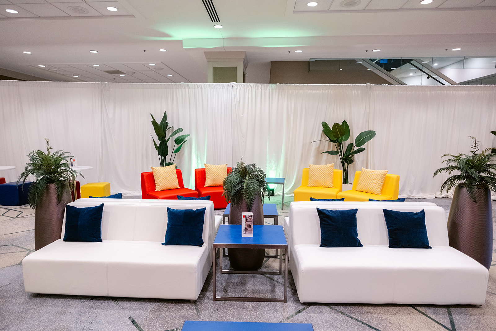 Day 2 Furniture in the CORT Lounge at 2024 NACE Experience Conference