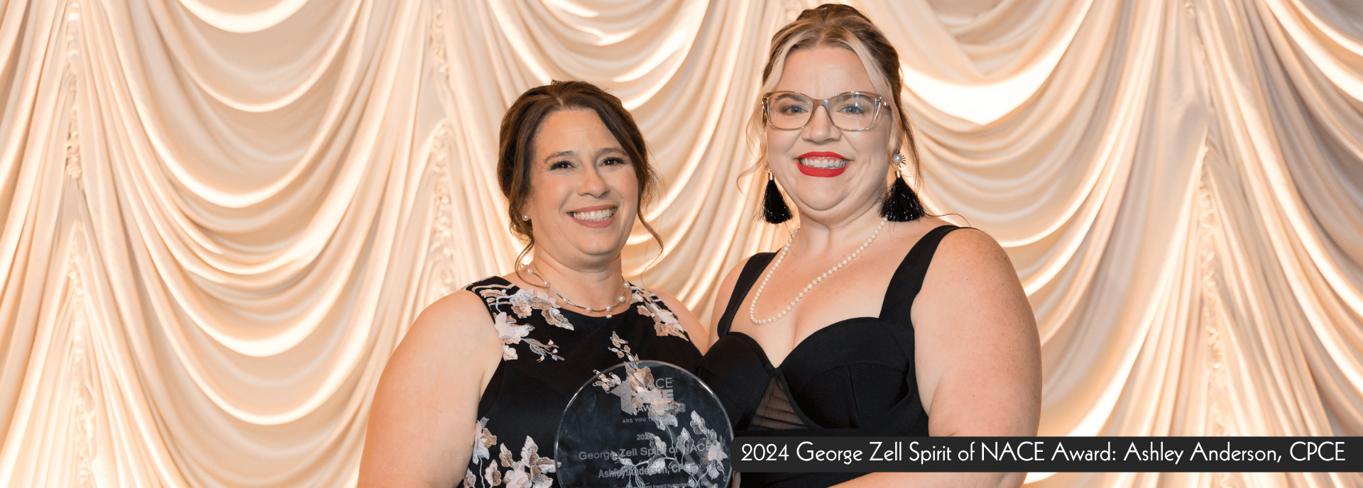 2024 George Zell Spirit of NACE Award Winner Ashley Anderson, CPCE. Photo by Front Room Studios.